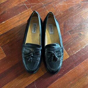 Alfani Black Leather Men's Loafers